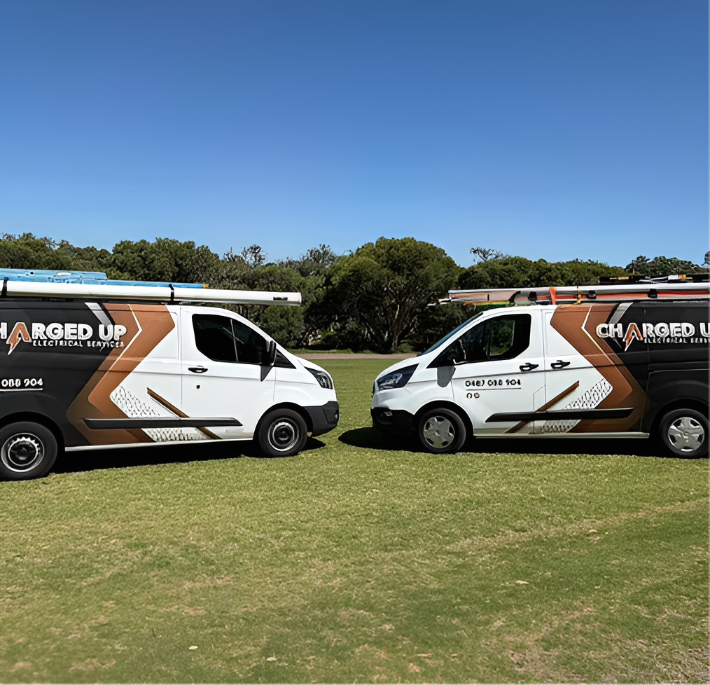 Charged Up Electrical vans servicing Fremantle homes